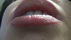 Big full lips, teeth and moaning  fetish!