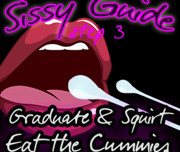 AUDIO ONLY - Sissy guide step 3 graduate and squirt eat the cummies