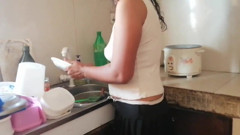 Secret Shoot of My Aunt, While She Cooks