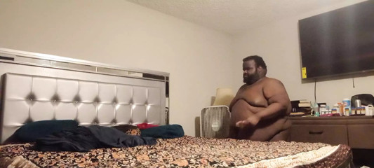 I Nakedly Sticked Anal Beads in my Booty Hole on Bed in Bedroom while Moaning