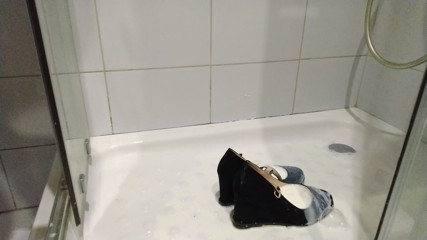 shoes and milk