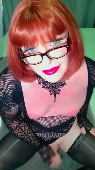 Naughty Redhead Crossdresser thumbnail