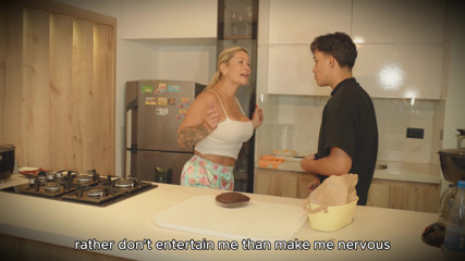 My step-son with the big dick wants to teach me a lesson by fucking my unfaithful MILF pussy without his stepdad finding out