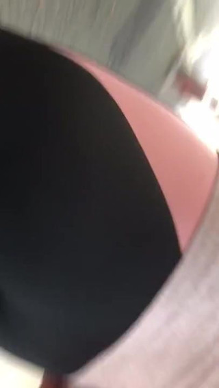 Slut german girl in Shiny black opaque tights