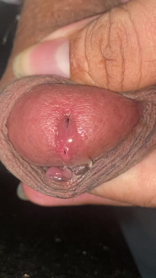 I was alone in the tolet and the monster inside me was getting hard and it wanted to release the slimy stuff in it