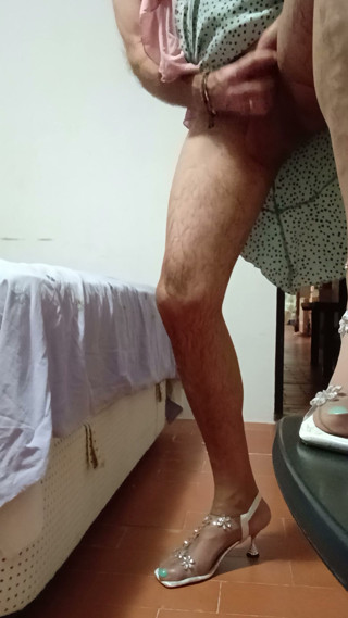 Crossdressing at home - Friday night