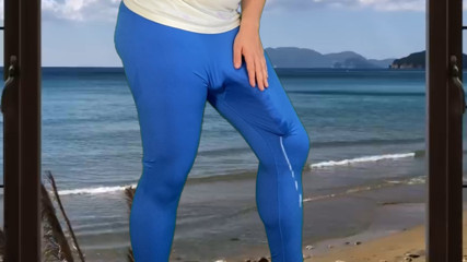 Massive cock cum in tight pants thumbnail
