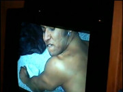 Stud gets horny while watching porn and masturbates solo