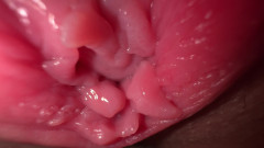 Pussy wide spreading and dirty talk