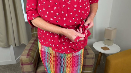 Mrs Mature Feet teasing you all 531