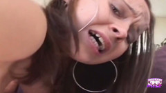Saggy Tits Desiree in the Gym Working Her Blowjob Muscles as Well Her Cowgirl Correctness.