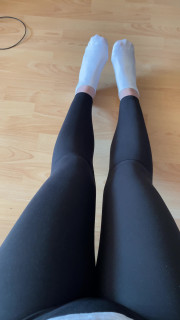 Walking in White Socks