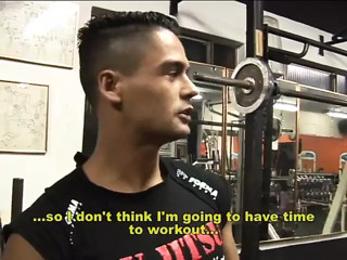 Gym Instructor Marcos Cabo Helps Newcomer Luke to Feel at Home