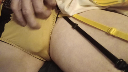 Panties are awesome to jerk in. thumbnail