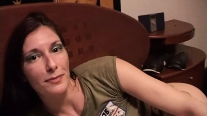 Teen brunette sucks and fucks cock for hot cumshot