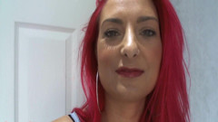 Red princess Jana spits in your face