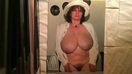 Big titted MILF housewife cum tribute