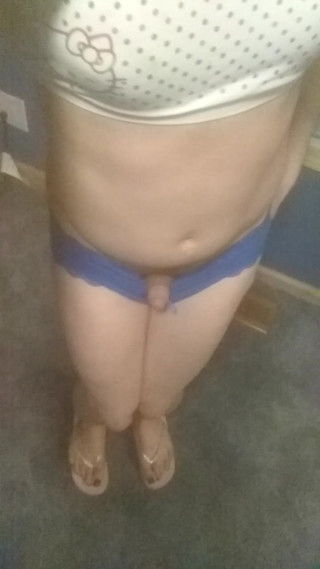 Dancing in panties, feeling so Girly!!!