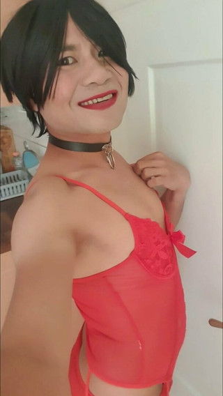The Little Sissy in Short Hair