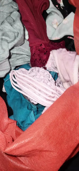 Wife's Dirty Panties Laundry