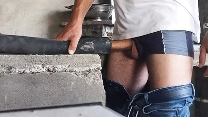 Handjob and cum on my gazebo cum