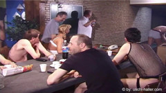 Bowling gangbang party with Maritta, Margarita & Uschi and 47 guys