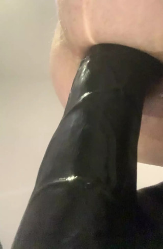 Huge buried cock