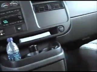 AJ picked up &amp; fucked in the back of a car