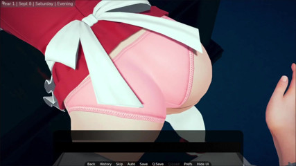 Stepbrother Loves Spanking Japanese Stepsister Big Ass With Pink Pantie