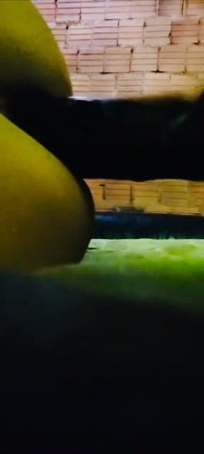 Gay safado enfiando um pau grosso na bunda