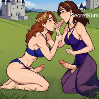 Shemale princess Sofia big hard cock risky doggystyle public sex AI GENERATED