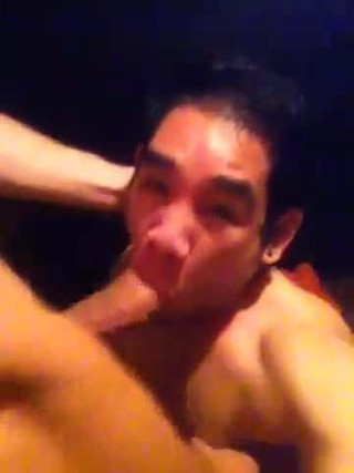 asian boy sucks thick dick (29'')