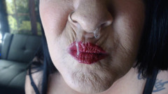 Snotty Nose Blowing on Black