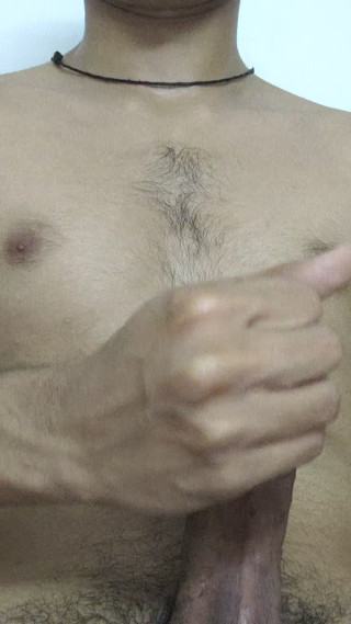 only stroking till edge no cum