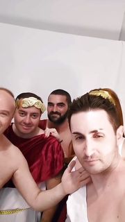 The Colossus of Rhodes xxx parody backstage