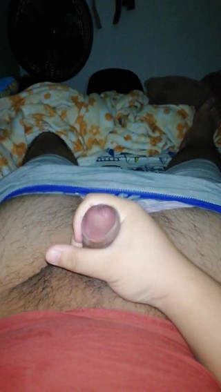 Wanking small cock and cumming for wendy
