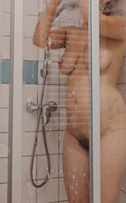Fun in the shower - real, hot, orgasmic, moaning