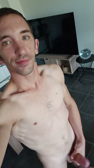 Young Man Jerks Off His Big And Cums All Over