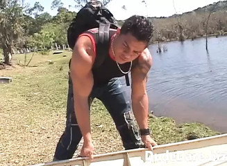 Twink fucked on a boat ride and even harder when they get to the other side