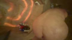 Granny anal n shower