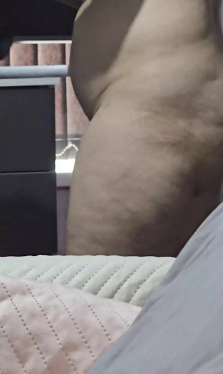 Step son dick almost cry after seeing step mom naked getting changed on new clothes in his front