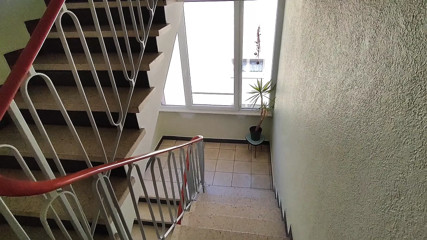 Masturbating in Public Stairwell