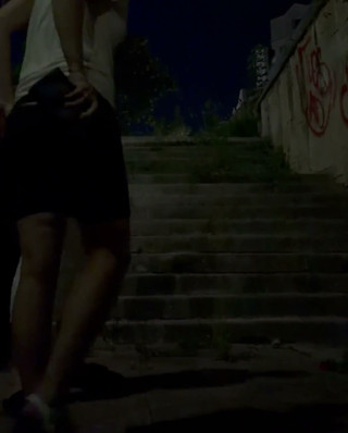Late at Night Underpass Anal with Marina