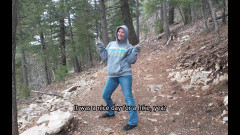 Blowjob in a campground after a hike
