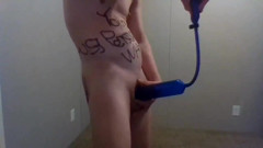Phallus (penis) Pump Side View, Close-up 2