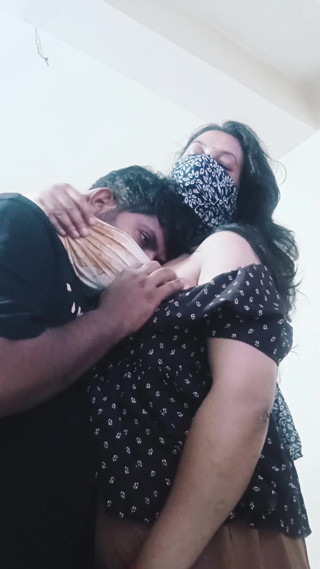 Couple making love and fun