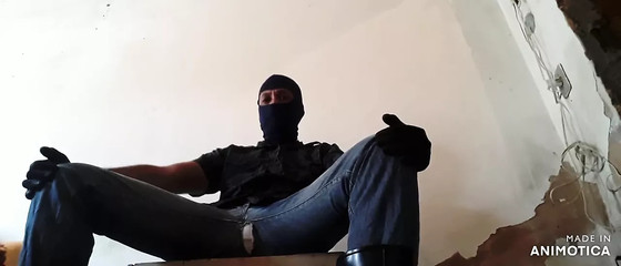 Two Angles - Balaclava, Jeans, Boots, Gloves