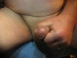 70yrold Grandpa 158 uncut chub wank solo closeup close cock