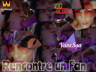 Vanessabitchx Gives a Big to a Fan. Her 1st Porn &amp; Her 1st Facial august thumbnail
