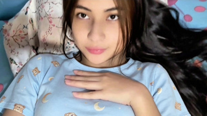 She recorded herself to fuck him in a schoolgirl sex night